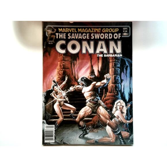 The Savage Sword of Conan #68 Marvel Magazine Group 1981 - Picture 1 of 2